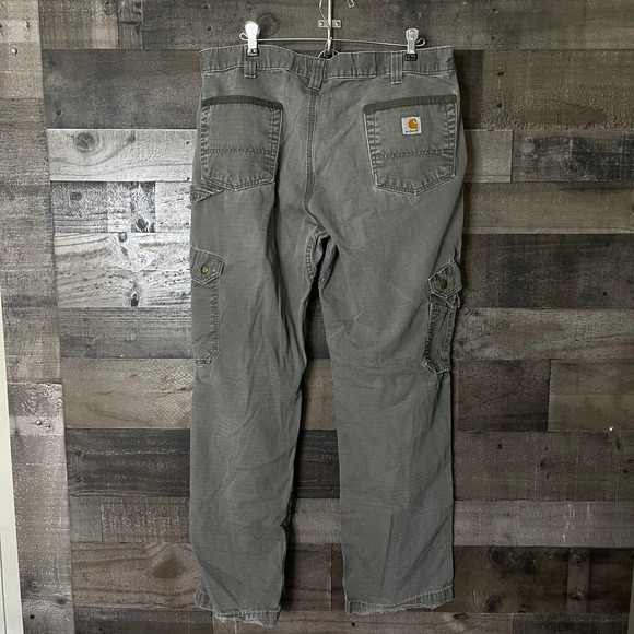 SOLD Carhartt Ripstop Double Front Work Pants 36 - Picture 4 of 6